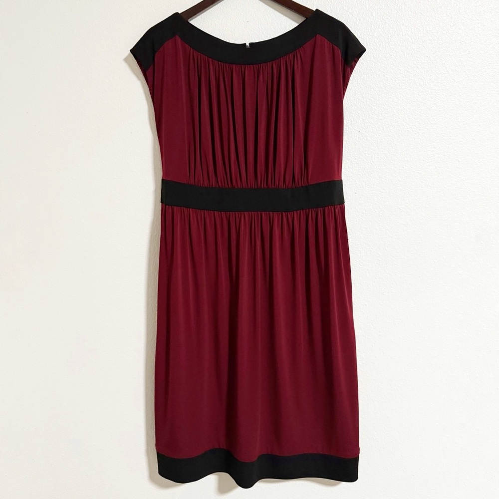 Maggy London Stretch Knit Tie Waist Dress